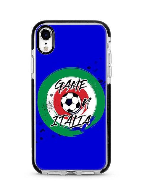 Protective Case Cover For Apple iPhone XR Game on Italy Full Print