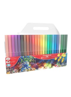 STAEDTLER Staedtler ST-327-LWP24 Luna Fiber-Tipped Pen - 24 Pieces Multicolour  - Image 1