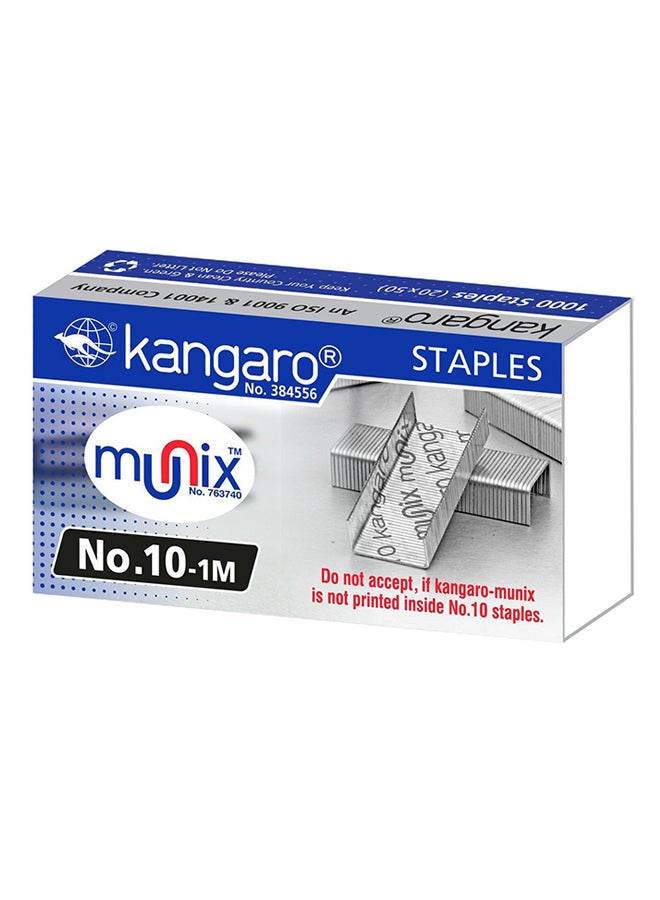 Kangaro 20-Piece Staple Set Blue - Image 1