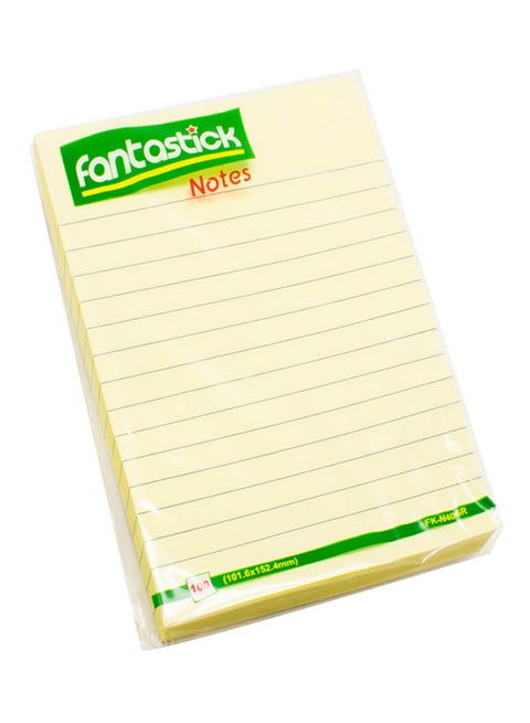 100-Sheets Stick Notes Yellow