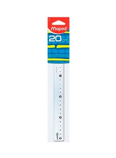 Ruler 20cm Crystal Narrow - MD-242510 Clear - v1555147863/N23200231A_1