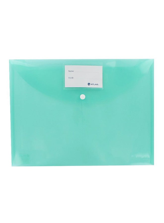 ATLAS - Document Bag With Card Green - Image 1