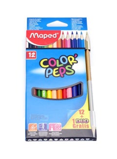 Md-832021 Pack Of 2 Color Pencils Box Multicolour - v1555147893/N23200216A_1