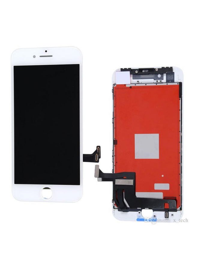 just call - Replacement LCD Screen For Apple iPhone 8 Plus White - Image 1