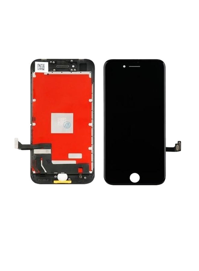 شاشة ايفون 8 بديلة لون اسود متوافق مع ابل أسود