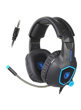 SADES SA-818 USB Gaming Wired Headset-SADES Computer Over Ear Stereo Heaphones With Microphone Noise Volume Control LED Light - v1555150107/N23096816A_1