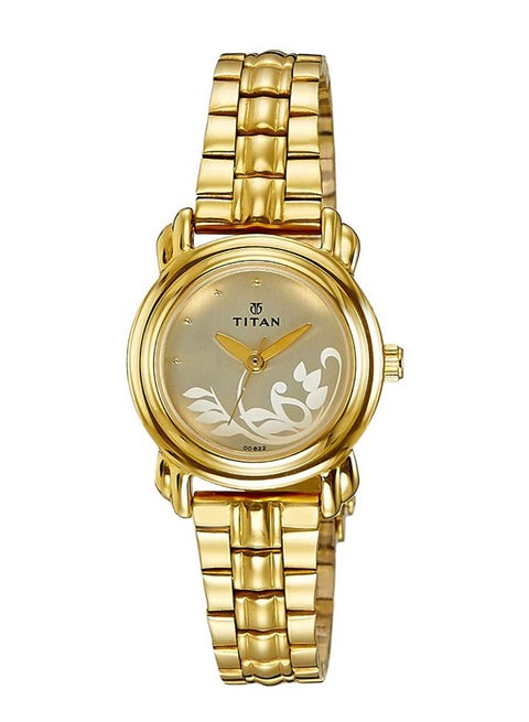 Women's Water Resistant Metal Analog Watch 2534YM01