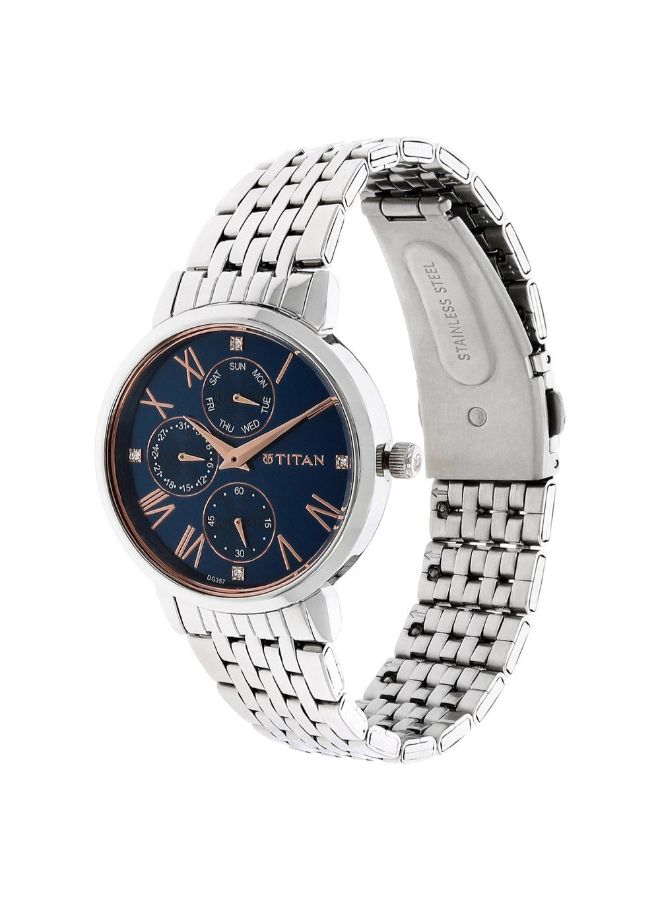 TITAN - women Neo Water Resistant Stainless Steel Analog Watch 2569SM01 - Image 1