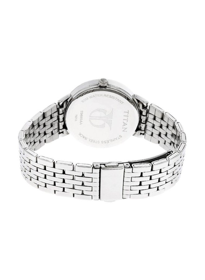 TITAN - women Neo Water Resistant Stainless Steel Analog Watch 2569SM01 - Image 1