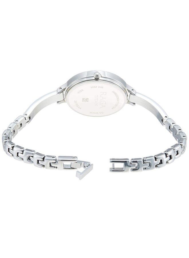 TITAN women Raga Water Resistant Metal Analog Watch 2578SM01 - Image 2