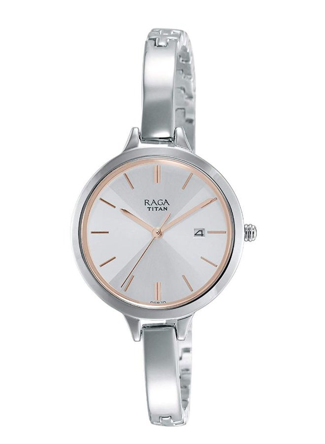TITAN - women Raga Water Resistant Metal Analog Watch 2578SM02 - Image 1