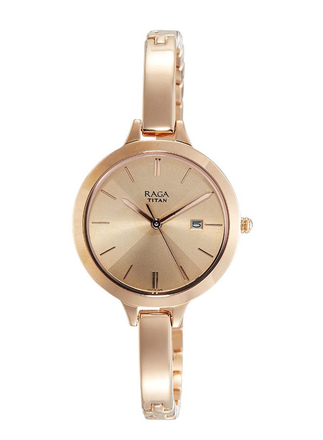 TITAN - women Raga Water Resistant Metal Analog Watch 2578WM01 - Image 1