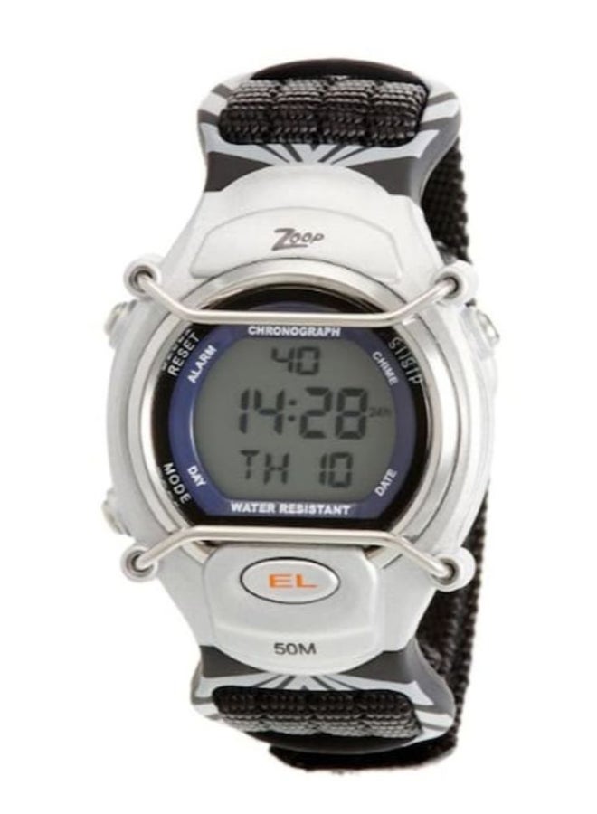 TITAN kids_unisex Zoop Water Resistant Fabric Digital Watch 3001PV01 - Image 1