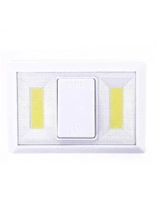 Cordless Dual LED Light With Switch White 12 x 8cm - v1555151174/N23323276A_1
