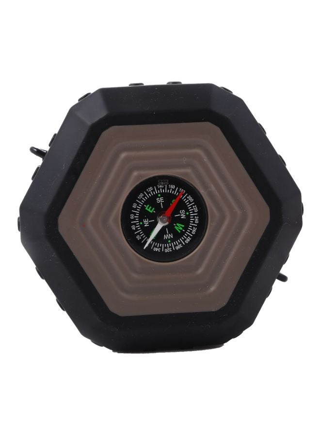 LAWAZIM LED Camping Lantern Flashlight With Compass 14 x 14 x 26cm - Image 3