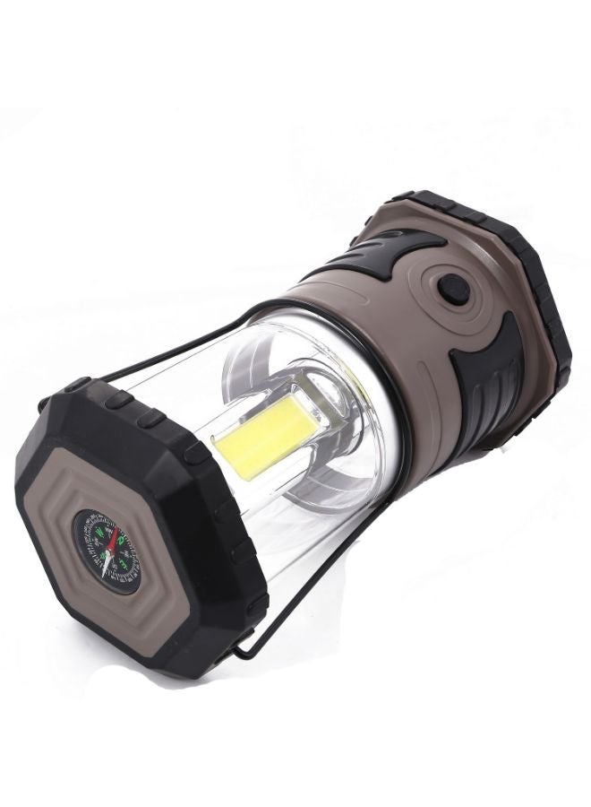 LAWAZIM LED Camping Lantern Flashlight With Compass 14 x 14 x 26cm - Image 5