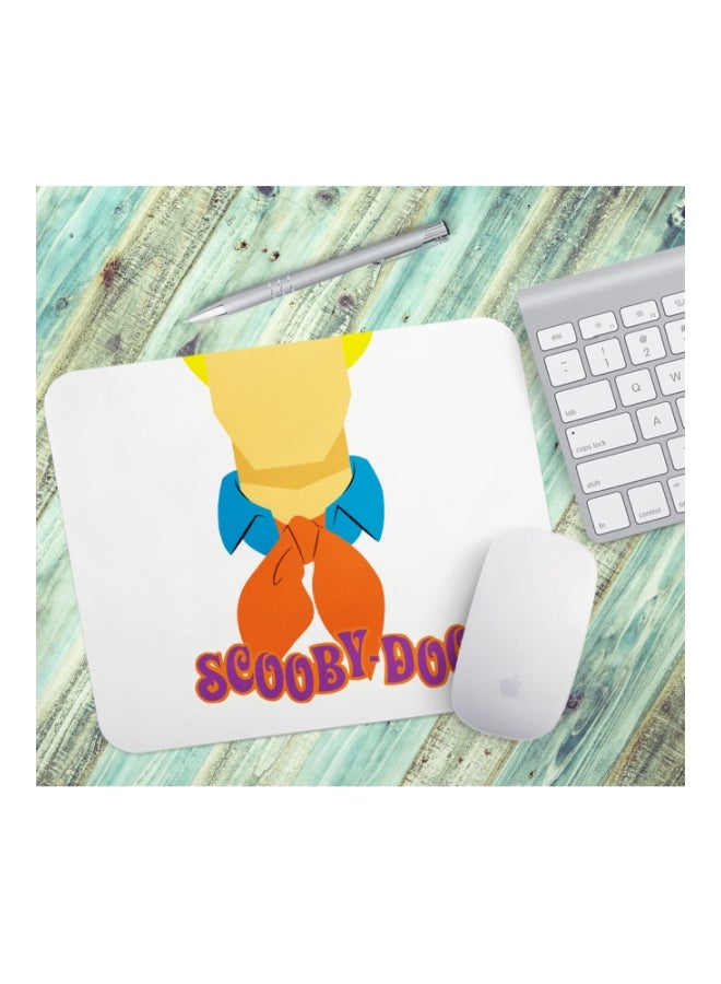 LOUD UNIVERSE Fred Jones Scooby Doo Printed Mousepad White/Yellow/Orange  - Image 2