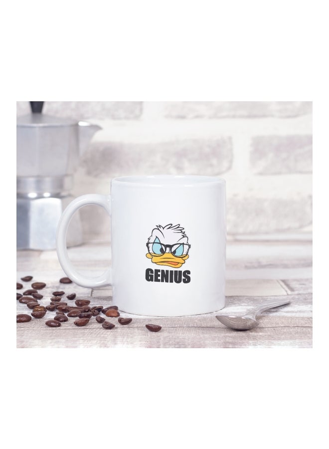LOUD UNIVERSE Donald Duck Printed Coffee Mug White/Yellow/Black  - Image 2