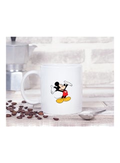 LOUD UNIVERSE Mickey Mouse Printed Coffee Mug White/Black/Red/Yellow  - Image 2