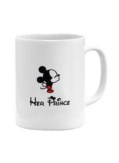 LOUD UNIVERSE Mickey Mouse Printed Coffee Mug White/Black/Red/Yellow  - Image 1