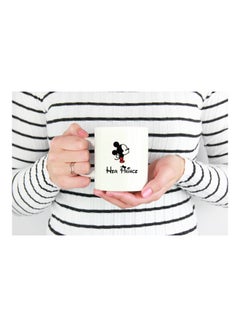 LOUD UNIVERSE Mickey Mouse Printed Coffee Mug White/Black/Red/Yellow  - Image 3