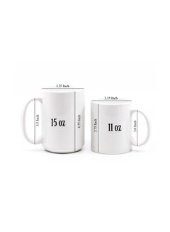 LOUD UNIVERSE Mickey Mouse Printed Coffee Mug White/Black/Red/Yellow  - Image 4
