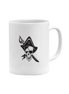 Pirates Of The Caribbean Movie Art Printed Coffee Mug White/Black White/Black