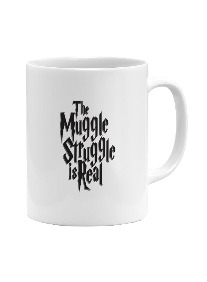 LOUD UNIVERSE Printed Coffee Mug White/Black  - Image 1