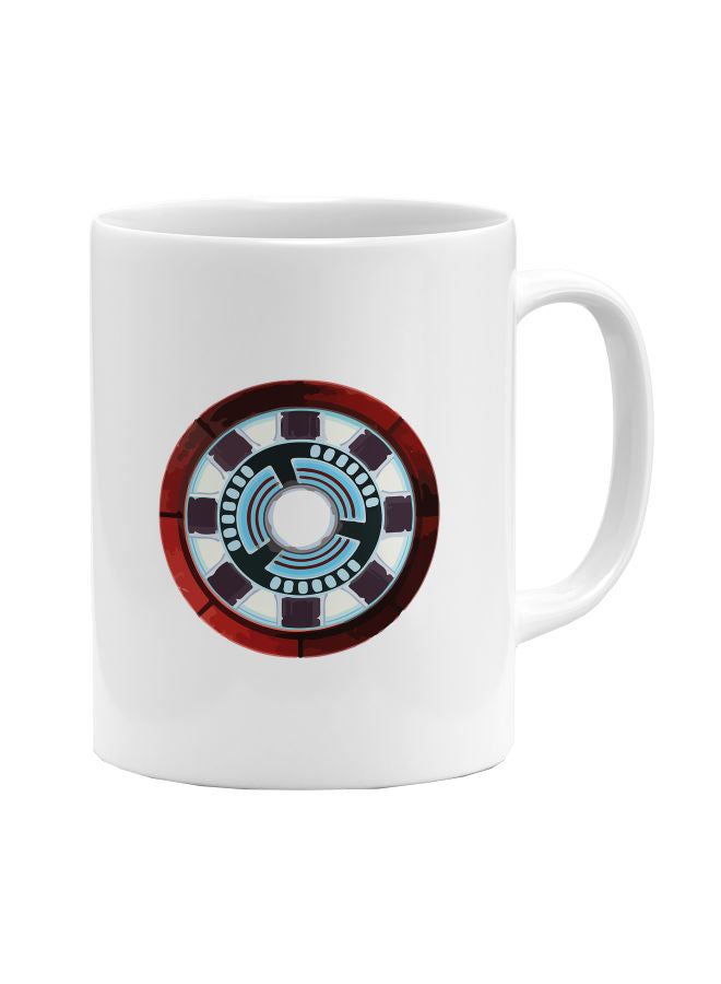 LOUD UNIVERSE Stark Generator Printed Coffee Mug White/Red/Blue  - Image 1
