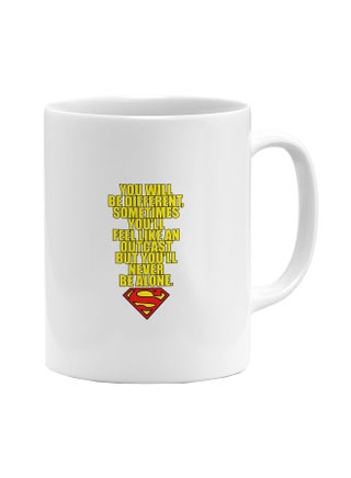 Superman Quote Printed Coffee Mug White/Yellow/Red - v1555183997/N23391333A_1