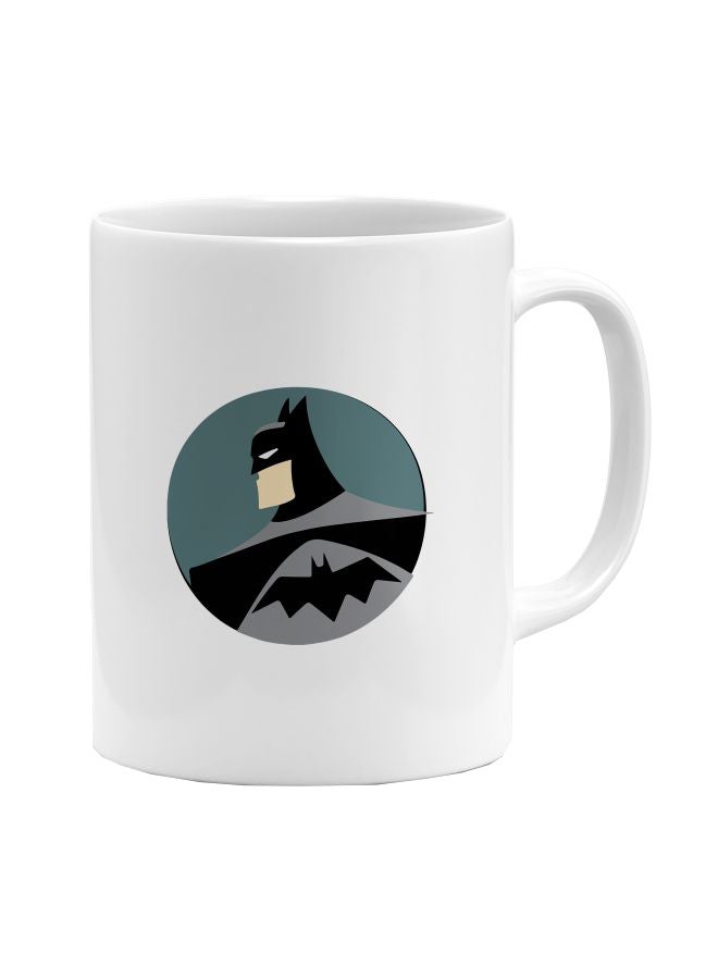 LOUD UNIVERSE Batman Printed Coffee Mug Black/Grey/Yellow  - Image 1