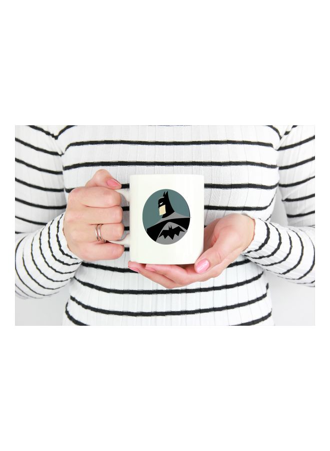 LOUD UNIVERSE Batman Printed Coffee Mug Black/Grey/Yellow  - Image 3