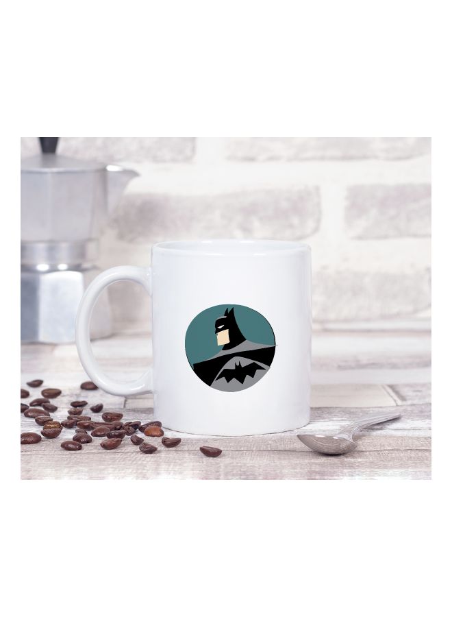LOUD UNIVERSE Batman Printed Coffee Mug Black/Grey/Yellow  - Image 2