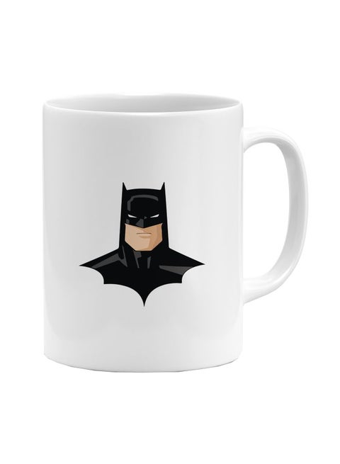Batman Printed Coffee Mug White/Black