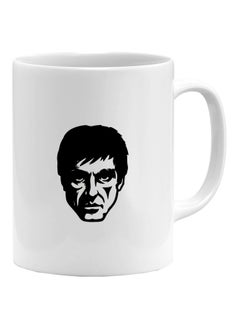 Michael Corleone Al Pacino Printed Coffee Mug White/Black