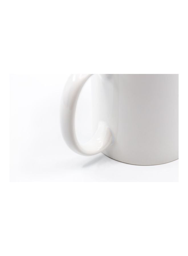 LOUD UNIVERSE - Michael Corleone Al Pacino Printed Coffee Mug White/Black - Image 1