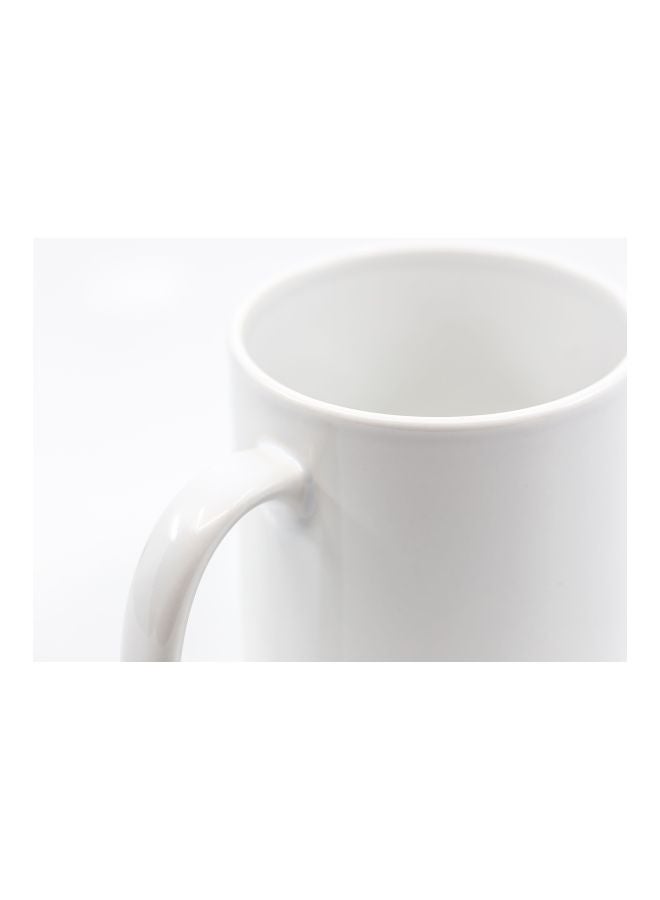 LOUD UNIVERSE - Michael Corleone Al Pacino Printed Coffee Mug White/Black - Image 1
