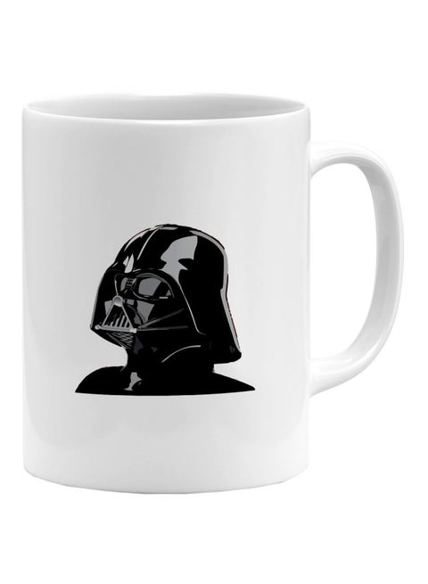 Star Wars Darth Vader Printed Coffee Mug White/Black