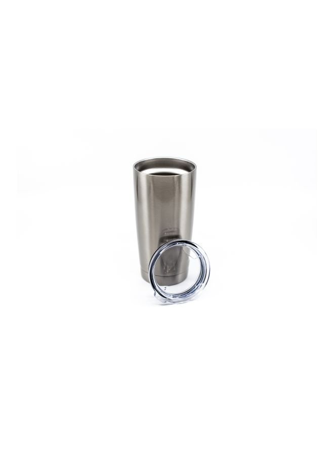 LOUD UNIVERSE Bugs Bunny Printed Tumbler With Lid Silver/Grey/White  - Image 4
