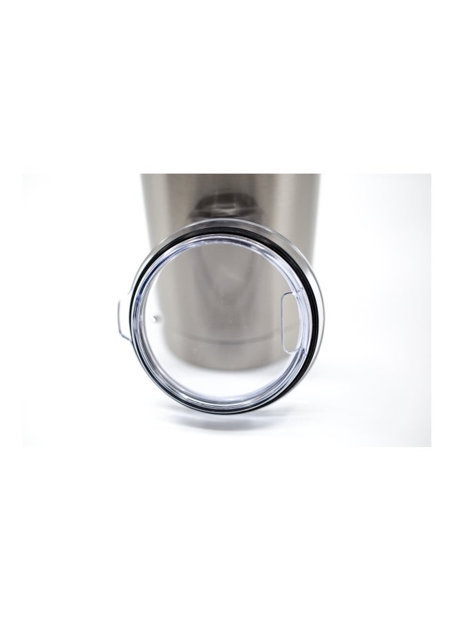 LOUD UNIVERSE Granger Weasley Potter Quote Printed Tumbler With Lid Silver/Clear/Black  - Image 5