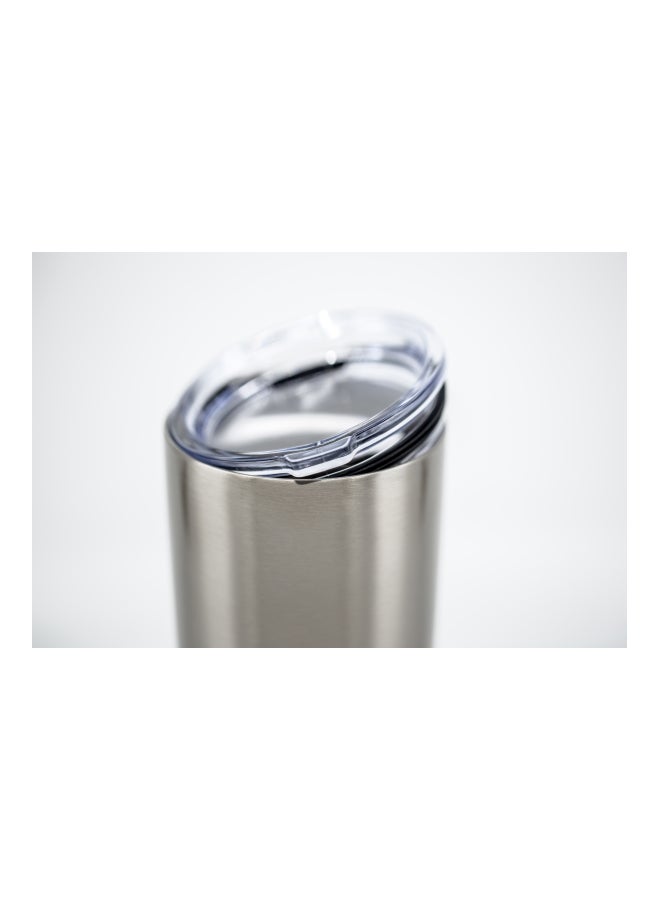 LOUD UNIVERSE - On a Scale Typography Yeti Harry Potter Printed Tumbler With Lid Silver/Clear - Image 1