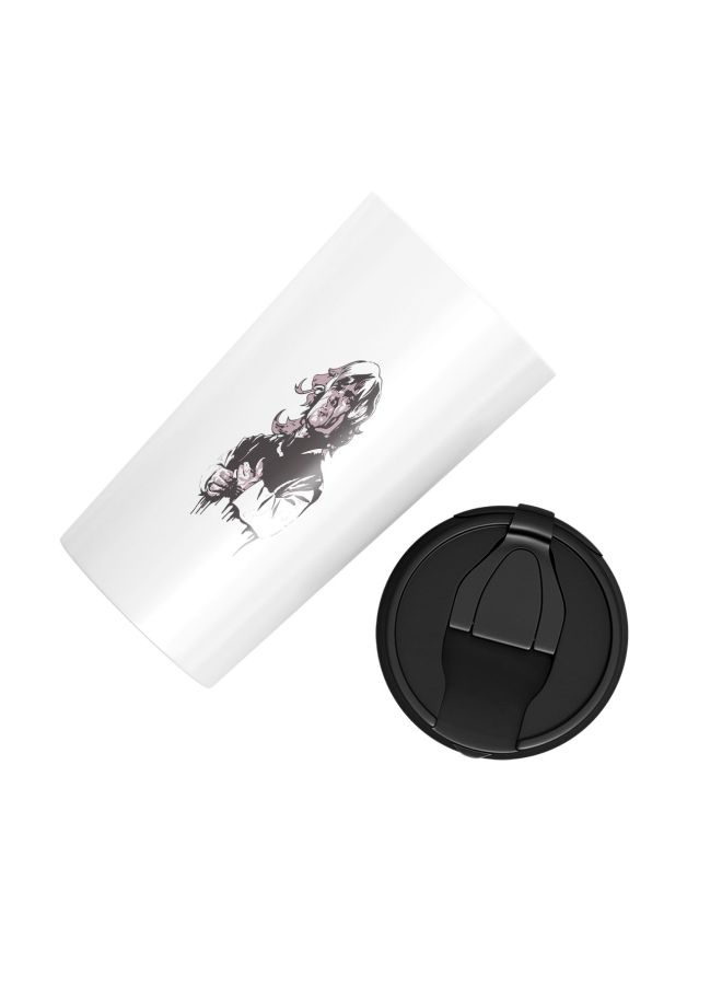 LOUD UNIVERSE Tyrion Lannister Printed Tumbler With Lid White/Black  - Image 2
