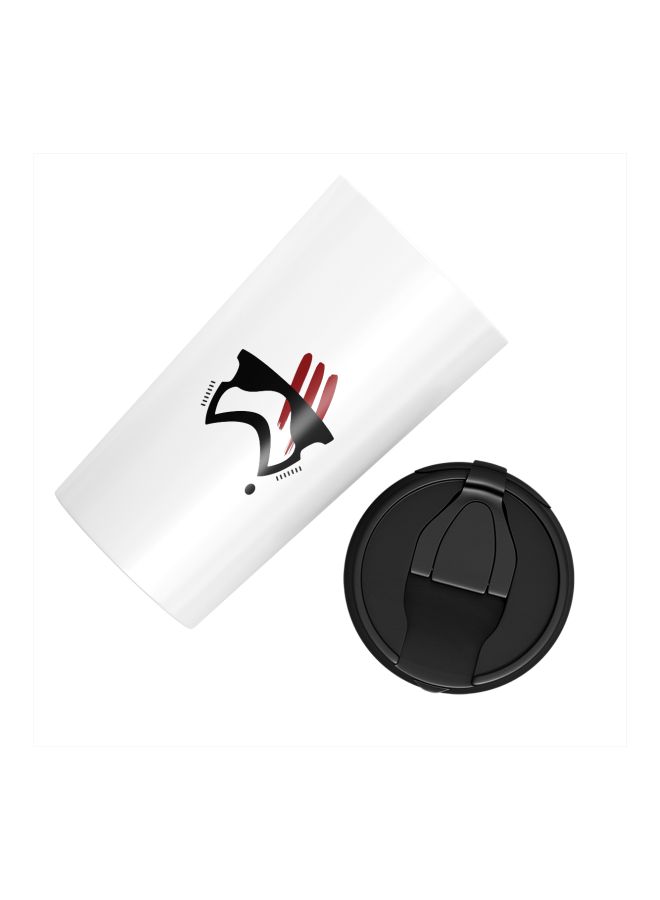 LOUD UNIVERSE Darth Vader Printed Tumbler With Lid White/Black/Red  - Image 2
