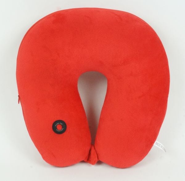 Neck Massage Pillow Foam Red