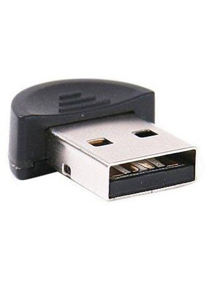Generic Small USB 2.0 Bluetooth Dongle Black  - Image 2