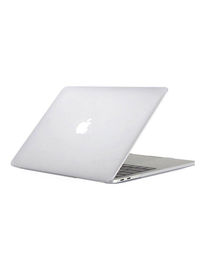 Hard Case Cover With Screen Protector And Keyboard Skin For Apple MacBook Air (A1369/A1466) White  - Image 1