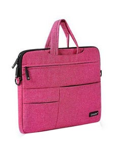Okade Velvet Laptop Sleeve Pink  - Image 2