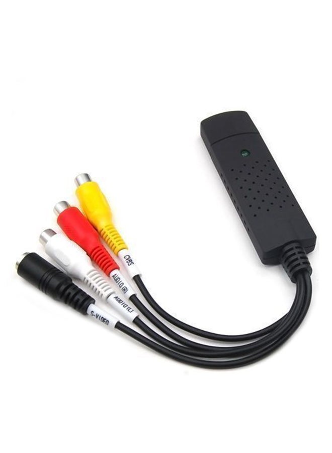USB To VHS Easy Cap Capture Adapter Multicolour - Image 1