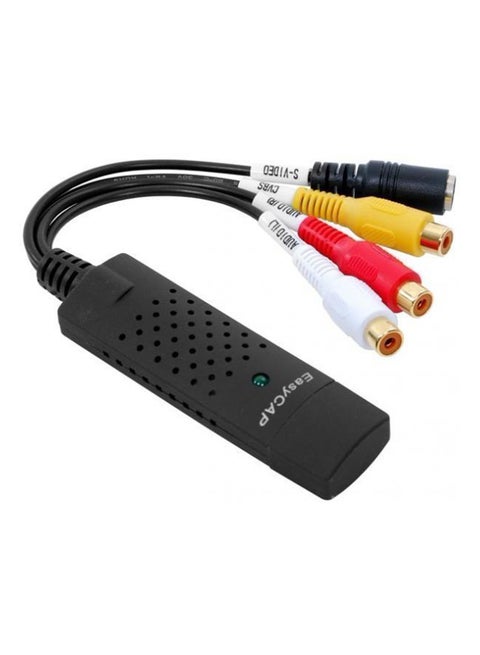 USB 2.0 Audio Video VHS To DVD Converter Capture Card Adapter Multicolour