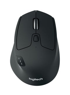 Logitech M720 Triathlon Multi-Device Wireless Mouse, Bluetooth, USB Unifying Receiver, 1000 DPI, 6 Programmable Buttons, 2-Year Battery, Compatible with Laptop, PC, Mac, iPadOS Black  - Image 2